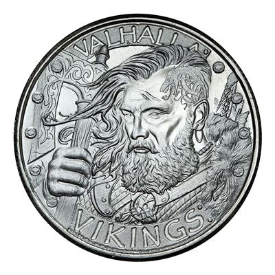 Vikings 1 oz Silver 999 Round