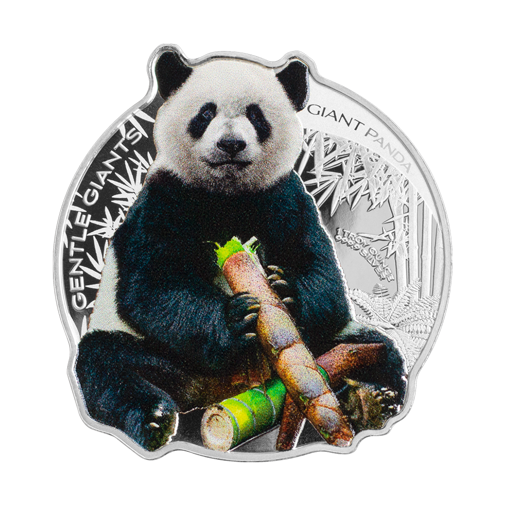 Pamp Gentle Giants - 1oz 9999 Silver Giant Panda Coin