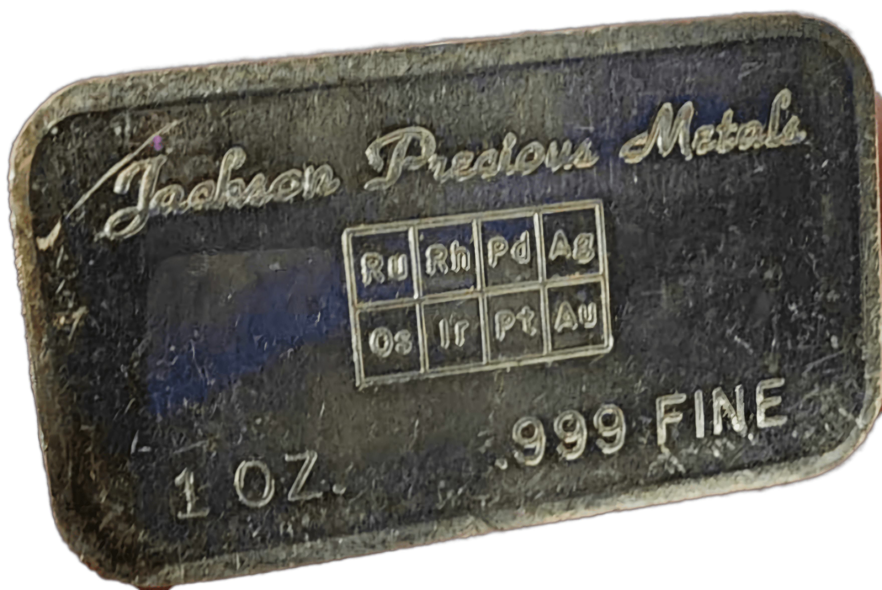 Vintage Jackson Precious Metals 1 oz 999 Silver Bar
