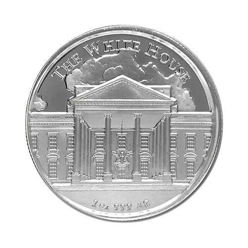 1 oz Trump 999 Silver Never Surrender Round